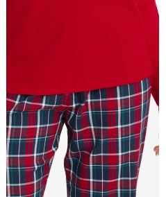 Piżama Glance 40938-33X Czerwona
