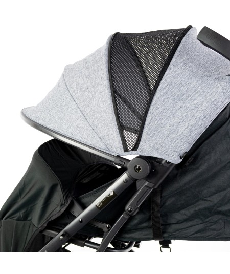 Wózek dla dzieci compact walizka grey