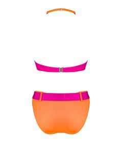 Strój kąpielowy Minori  Orange Pomarańczowy LC 19059 LivCo Corsetti Fashion