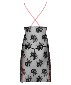 Zmysłowa Koszulka Damska Karonin Dubarry Black Czarny Collection LivCo Corsetti Fashion