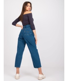 Spodnie jeans-RO-SP-2503.64-ciemny niebieski