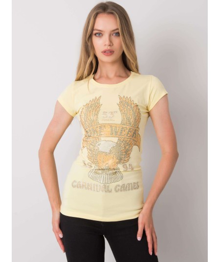 T-shirt-EM-TS-ES-21-533.16-jasny żółty