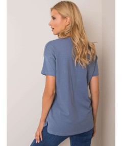 T-shirt-TW-TS-G-004.08-ciemny niebieski