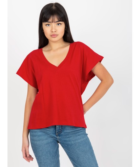 T-shirt-TW-TS-2005.43-ciemny czerwony