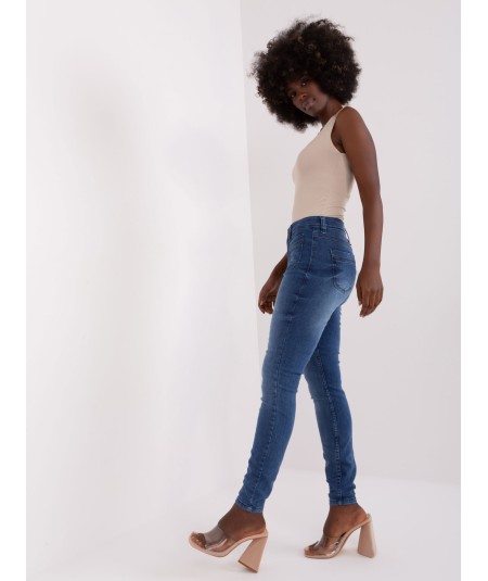 Spodnie jeans-D85033T62137M248-ciemny niebieski
