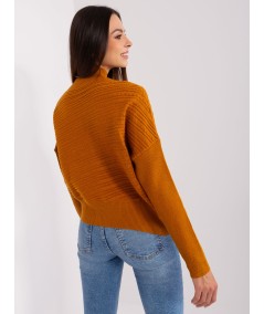Sweter-AT-SW-2368.36X-jasny brązowy