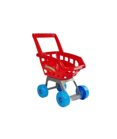 Zabawkowy Market z Wózkiem Kasa Fiskalna Skaner Artykuły Spożywcze Zakupy