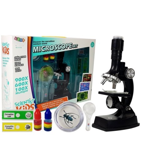 Mikroskop Dziecięcy Edukacyjny dla Małego Naukowca 900x 600x 100x
