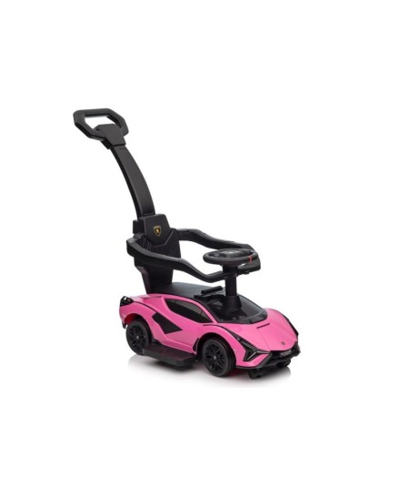 Lamborghini QLS-996T Ride-on With Pusher Pink