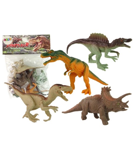 Zestaw Figurek Dinozaury Park Zwierzęta 4 Szt.