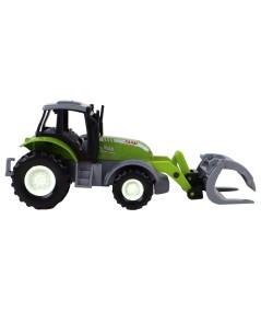 Traktor Koparka Zielony Krokodylek Pojazd Rolniczy