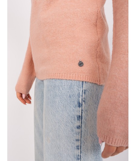 Sweter-D93110W90652B3VEN-jasny różowy