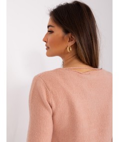 Sweter-D93110W90652B3VEN-jasny różowy