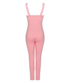 Piżama Kame LC 50002 Pink Różowy LivCo Corsetti Fashion