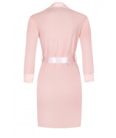 Szlafrok Natela LC 90381-1 Kore Peach Collection Pink Różowy LivCo Corsetti Fashion