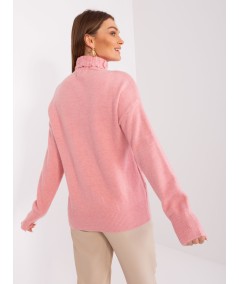 Sweter-AT-SW-23401.97P-jasny różowy