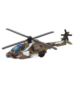 Helikopter Wojskowy Śmigłowiec Militarny Aluminiowy Mix  Dźwięk Światła