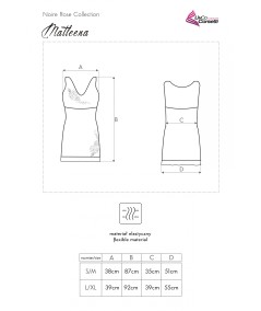 Koszulka Matleena LC 90366 Noire Rose Collection