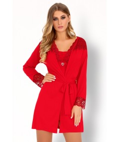 Zmysłowa Koszulka Damska Mishkata LC 90468 Tangerinne Red Czerwony CollectionLivCo Corsetti Fashion