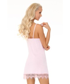 Zmysłowa Piżama Damska Nimatana Pink Różowy LC 90498 LivCo Corsetti Fashion