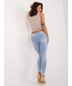 Spodnie jeans-PM-SP-S9958-5.37-jasny niebieski