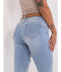 Spodnie jeans-PM-SP-S9958-5.37-jasny niebieski