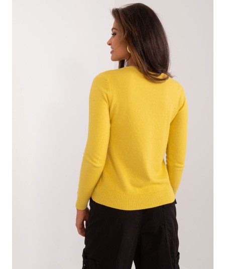 Sweter-PM-SW-B137.33X-żółty