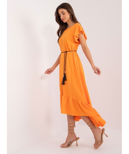 Sukienka-MI-SK-59101.31-jasny pomarańczowy