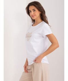 T-shirt-RV-TS-9667.19-biało-beżowy