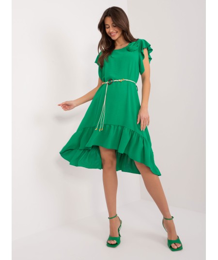 Sukienka-DHJ-SK-8921.98-zielony