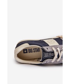 Sneakersy Męskie Big Star NN174516 Granatowe