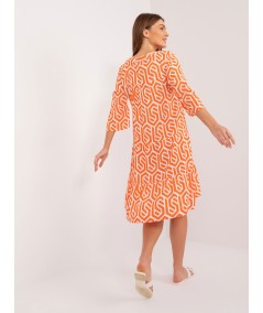 Sukienka-D73771M30214K-pomarańczowy