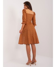 Sukienka-LK-SK-509372.45-jasny brązowy