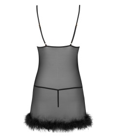 Zmysłowa Koszulka Damska Zerunam Black Czarny LivCo Corsetti Fashion