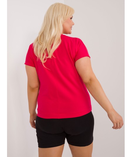 T-shirt-RV-TS-9478.60-czerwony