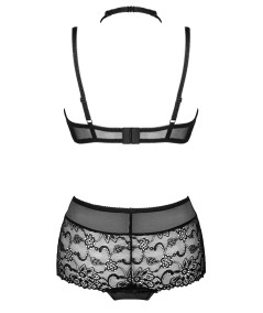 Komplet Linera For The Senses Collection czarny/black LivCo Corsetti Fashion