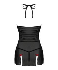 Zmysłowa Koszulka Damska Narion Black Czarny LivCo Corsetti Fashion