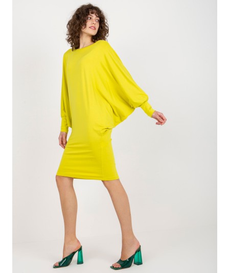 Sukienka-FA-SK-0238.28P-żółty