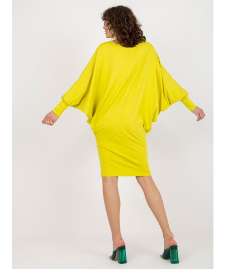 Sukienka-FA-SK-0238.28P-żółty