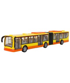 Autobus Zdalnie Sterowany Pomarańczowy Świeci 44 cm