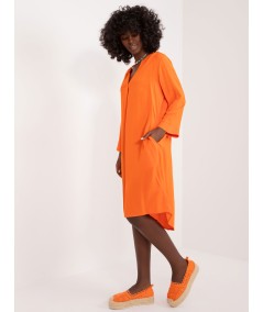 Sukienka-D73761M30430A-pomarańczowy