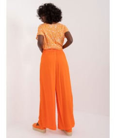 Spodnie-D73761M62237D-pomarańczowy