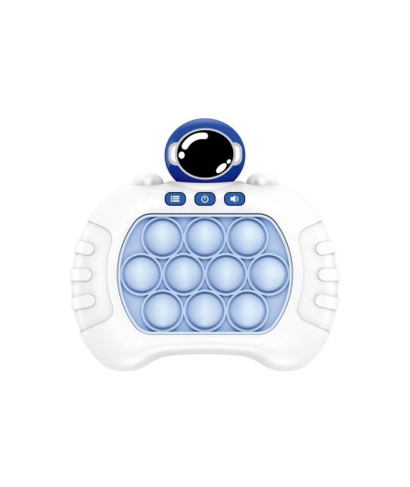 Gra Sensoryczna Kosmonauta Pop It Na Baterie Światła Dźwięki Niebieski