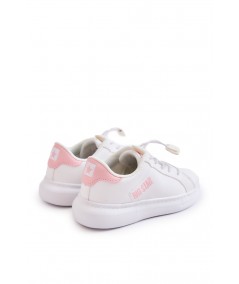 Dziecięce Sportowe Buty Big Star JJ374068 Biało-Różowe