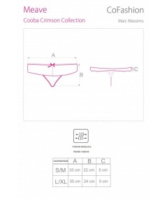 Panty Meave CF 90391 Cooba Crimson Collection
