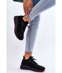 Damskie Wsuwane Sneakersy Cross Jeans LL2R4032C Czarne